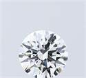 Lab Grown Diamond 0.72 Carats, Round with Excellent Cut, E Color, VVS2 Clarity and Certified by IGI