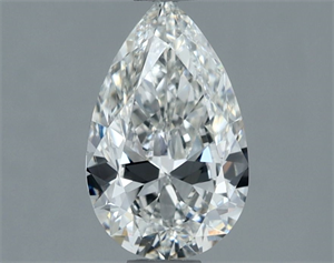 Picture of Natural Diamond 1.00 Carats, Pear with  Cut, H Color, VS1 Clarity and Certified by GIA