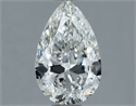 Diamante Natural 1.00 quilates, De pera , Color H, claridad VS1 y certificado GIA