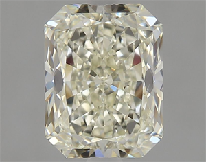 Picture of Natural Diamond 1.50 Carats, Radiant with  Cut, L Color, VS2 Clarity and Certified by GIA