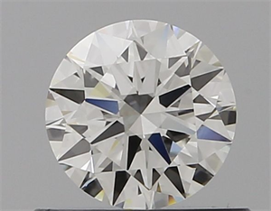 Foto Diamante Natural 0.50 quilates, Redondo , Color H, claridad VVS1 y certificado GIA de