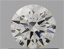 Diamante Natural 0.50 quilates, Redondo , Color H, claridad VVS1 y certificado GIA
