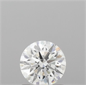 Del inventario de diamantes de laboratorio, 0.74 quilates, Redondo , Color D, claridad VS2 y certificado IGI