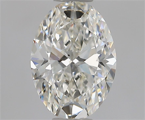 Picture of Natural Diamond 1.03 Carats, Oval with  Cut, H Color, VS2 Clarity and Certified by GIA