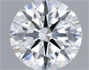 Del inventario de diamantes de laboratorio, 1.03 quilates, Redondo , Color D, claridad VVS2 y certificado IGI