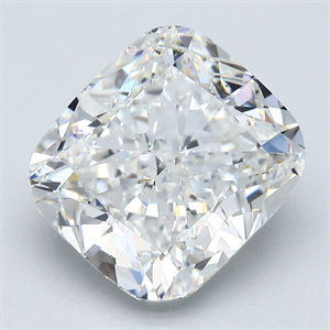 Picture of Natural Diamond 5.02 Carats, Cushion with  Cut, F Color, SI1 Clarity and Certified by GIA