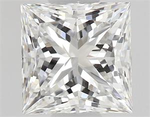 Foto Diamante Natural 0.50 quilates, Princesa , Color E, claridad VS1 y certificado GIA de