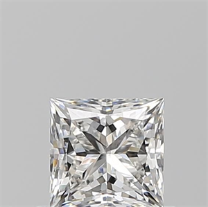 Foto Diamante Natural 0.61 quilates, Princesa , Color G, claridad SI1 y certificado GIA de