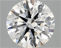 Del inventario de diamantes de laboratorio, 3.09 quilates, Redondo , Color F, claridad VS1 y certificado IGI