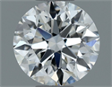 Diamante Natural 0.70 quilates, Redondo , Color F, claridad VVS2 y certificado IGI