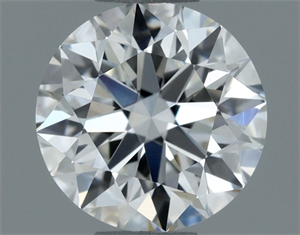 Picture of Natural Diamond 0.70 Carats, Round with Excellent Cut, F Color, VVS2 Clarity and Certified by IGI