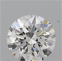 Diamante Natural 0.40 quilates, Redondo , Color E, claridad VVS1 y certificado GIA
