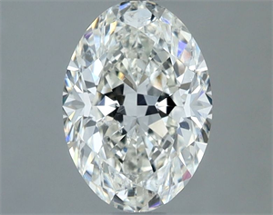 Foto Diamante Natural 1.01 quilates, Ovalado , Color H, claridad SI1 y certificado IGI de