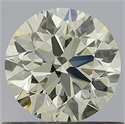 Natural Diamond 0.70 Carats, Round with Excellent Cut, K Color, VS1 Clarity and Certified by IGI