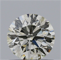 Diamante Natural 0.70 quilates, Redondo , Color K, claridad SI2 y certificado IGI