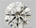 Diamante Natural 0.60 quilates, Redondo , Color J, claridad IF y certificado IGI