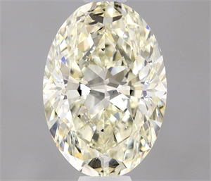 Foto Diamante Natural 0.50 quilates, Ovalado , Color J, claridad SI2 y certificado IGI de