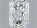 Natural Diamond 1.03 Carats, Radiant with  Cut, E Color, SI1 Clarity and Certified by GIA