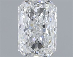 Picture of Natural Diamond 1.03 Carats, Radiant with  Cut, E Color, SI1 Clarity and Certified by GIA