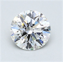 Natural Diamond 1.16 Carats, Round with Excellent Cut, F Color, VVS1 Clarity and Certified by GIA