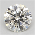 Diamante Natural 0.55 quilates, Redondo , Color K, claridad VVS2 y certificado GIA