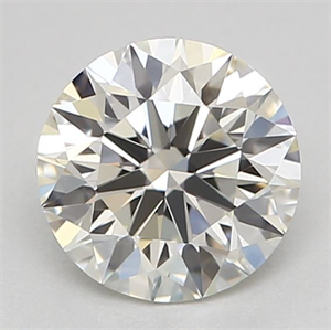 Foto Diamante Natural 0.55 quilates, Redondo , Color K, claridad VVS2 y certificado GIA de