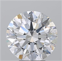 Diamante Natural 5.58 quilates, Redondo , Color D, claridad FL y certificado GIA