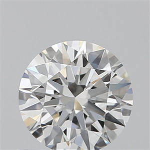Picture of Natural Diamond 0.50 Carats, Round with Excellent Cut, H Color, VVS2 Clarity and Certified by GIA