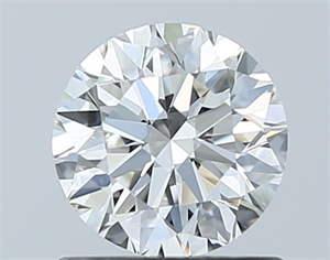 Foto Diamante Natural 0.75 quilates, Redondo , Color G, claridad VVS2 y certificado GIA de