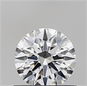 Lab Grown Diamond 0.70 Carats, Round with Ideal Cut, D Color, VVS2 Clarity and Certified by IGI