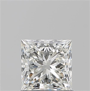 Picture of Natural Diamond 1.01 Carats, Princess with  Cut, I Color, VS1 Clarity and Certified by GIA