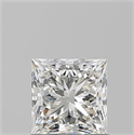 Natural Diamond 1.01 Carats, Princess with  Cut, I Color, VS1 Clarity and Certified by GIA