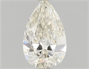 Natural Diamond 0.46 Carats, Pear with  Cut, K Color, SI2 Clarity and Certified by GIA