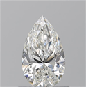 Natural Diamond 0.70 Carats, Pear with  Cut, G Color, VS1 Clarity and Certified by GIA