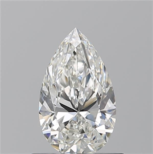 Picture of Natural Diamond 0.70 Carats, Pear with  Cut, G Color, VS1 Clarity and Certified by GIA
