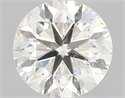 Natural Diamond 1.01 Carats, Round with Very Good Cut, I Color, I1 Clarity and Certified by GIA