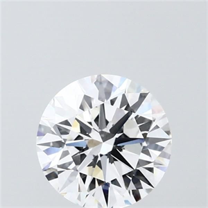Picture of Lab Grown Diamond 1.50 Carats, Round with Ideal Cut, E Color, VVS2 Clarity and Certified by IGI