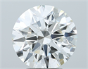 Diamante Natural 3.03 quilates, Redondo , Color H, claridad VS1 y certificado GIA