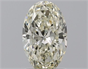 Diamante Natural 1.20 quilates, Ovalado , Color K, claridad SI2 y certificado IGI
