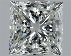 Foto Diamante Natural 2.01 quilates, Princesa , Color J, claridad VS2 y certificado GIA de