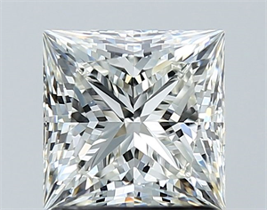 Picture of Natural Diamond 1.53 Carats, Princess with  Cut, I Color, VS1 Clarity and Certified by GIA