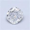 Diamante Natural 0.70 quilates, Del cojín , Color D, claridad I1 y certificado GIA