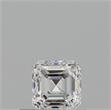 Diamante Natural 0.50 quilates, Asscher , Color E, claridad VVS2 y certificado GIA