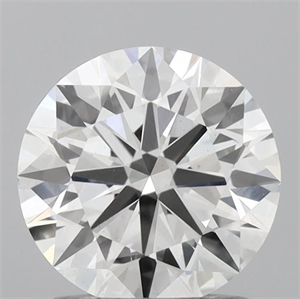 Picture of Lab Grown Diamond 1.26 Carats, Round with Ideal Cut, F Color, VS1 Clarity and Certified by IGI