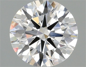 Picture of Lab Grown Diamond 1.08 Carats, Round with Ideal Cut, D Color, VS2 Clarity and Certified by IGI