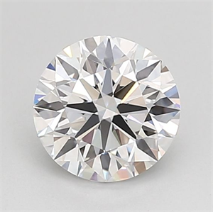 Picture of Lab Grown Diamond 1.05 Carats, Round with Ideal Cut, D Color, VVS2 Clarity and Certified by IGI