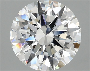 Picture of Lab Grown Diamond 3.01 Carats, Round with Ideal Cut, F Color, VVS2 Clarity and Certified by IGI