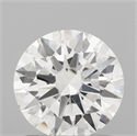 Lab Grown Diamond 1.07 Carats, Round with Excellent Cut, E Color, VVS2 Clarity and Certified by IGI