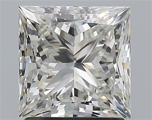 Picture of Natural Diamond 1.79 Carats, Princess with  Cut, I Color, VS1 Clarity and Certified by GIA