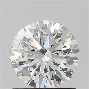 Picture of Natural Diamond 1.00 Carats, Round with Excellent Cut, I Color, VS2 Clarity and Certified by GIA